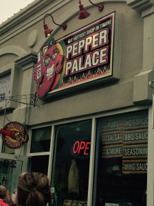 Exterior of Pepper Palace in St. Armands Circle, FL