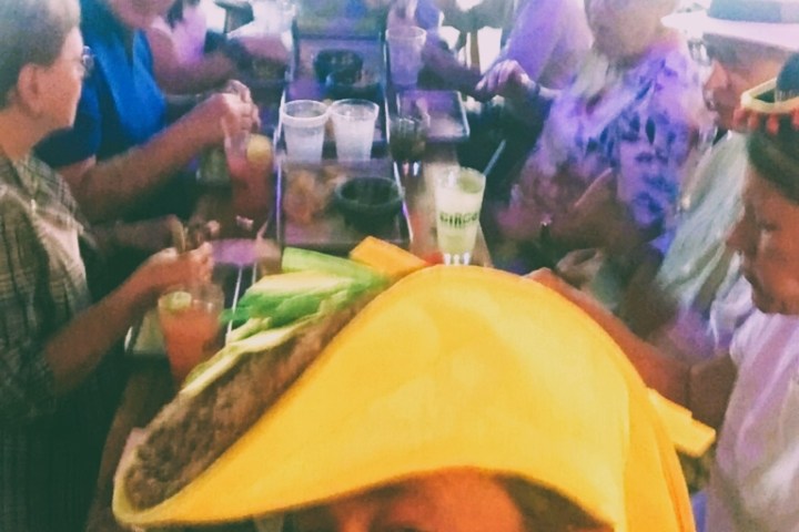 a group of people wearing costumes